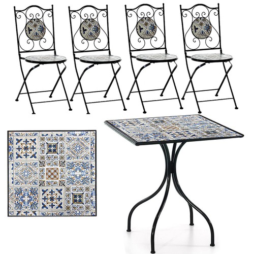 Set tavolo quadrato 70x70 - , 4
