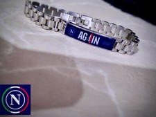 Bracciale Napoli in acciaio Con Logo AGAIN 2025