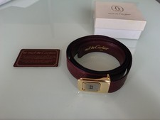 Vintage Cartier leather belt