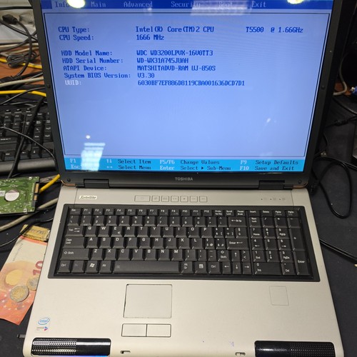 Notebook toshiba satellite pro - notebook,
