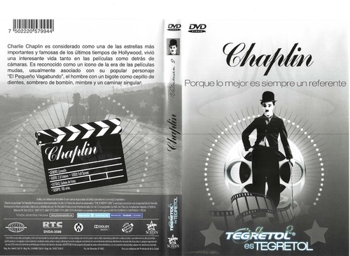 Chaplin vol dvd por - chaplin, que