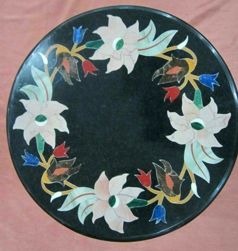 Tavolo rotondo marmo - in, nero