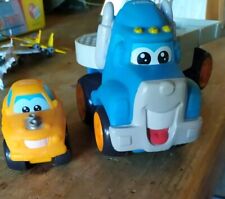 Cars - Tonka Hasbro 2004  Camion+Auto Chuck Friends C 082A 82451 L 10 CM