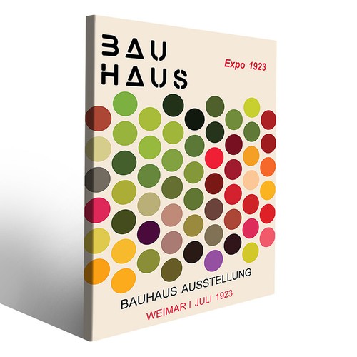Arte murale bauhaus - murale, un