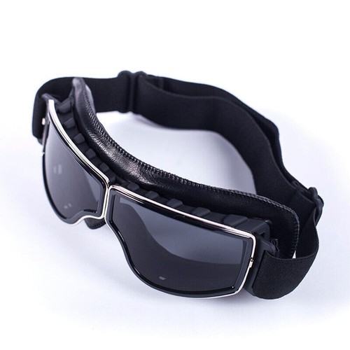 Occhiali casco moto retrò