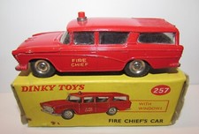 Dinky Toys 257 Rambler Estate, auto dei vigili del fuoco IN SCATOLA