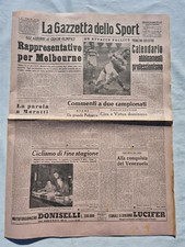 GAZZETTA DELLO SPORT 9 NOVEMBRE 1955 PETRARCA RUGBY - OLIMPIADI MELBOURNE