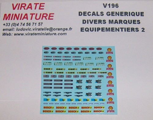 V196 decals generique divers - decals,