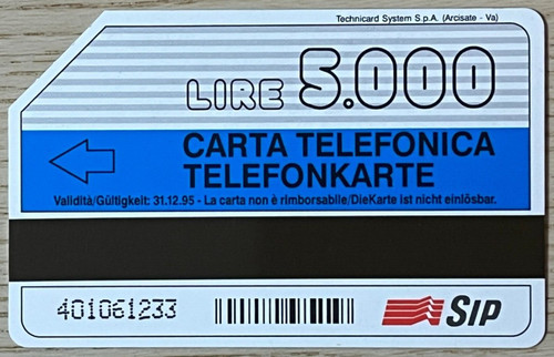 Carta telefonica negozi sip - negozi, in