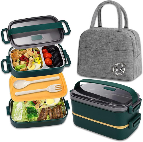 Lunch box acciaio kit - box, kit,