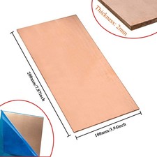 1pz Piastra Lamiera Cu Rame T2