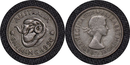 Australia 1956 uno scellino - 1956,