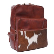 Leather Cowhide Diaper Bag
