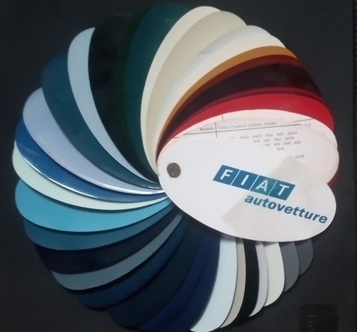 Mazzetta campionario colori