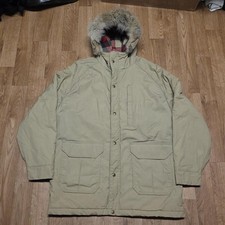 Woolrich Parka Wool Plaid