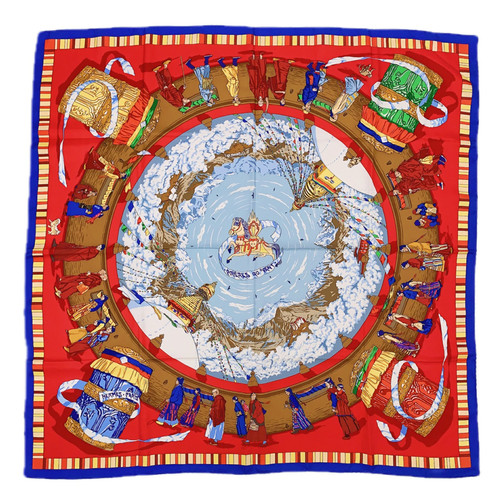 Hermes carre90 prieres vent - carre90, au
