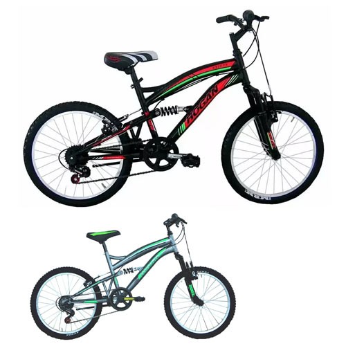 Bici full susp 6 - 20", susp.