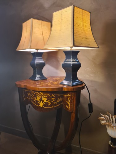Paire lampe chevet - lampe, ceramique