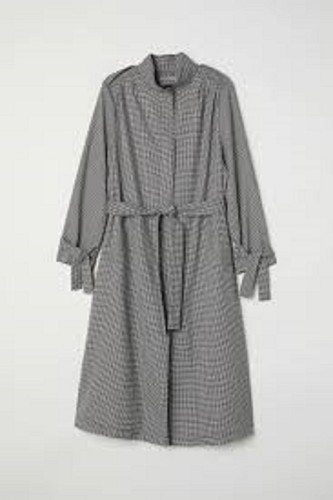 Trench coat pied de poule - trench,