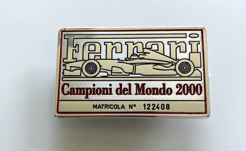 Targa originale ferrari 360 - targa,