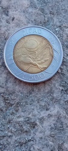 Moneta 500 lire ifad - ifad, 1998