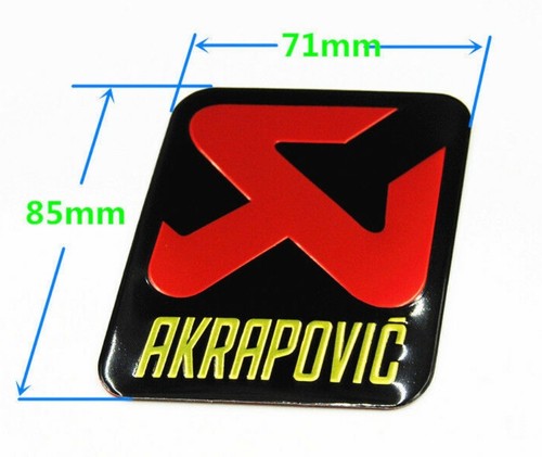 Adesivo akrapovic 200 - adesivo, 200°alta