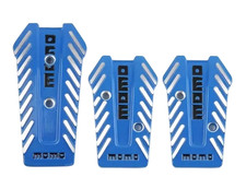 PEDALIERA SET 3 PEZZI BLU/NERO