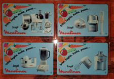 Schede Telefoniche SERIE 4PZ MOULINEX LIRE 2000 NUOVA ORIGINALE TELECOM