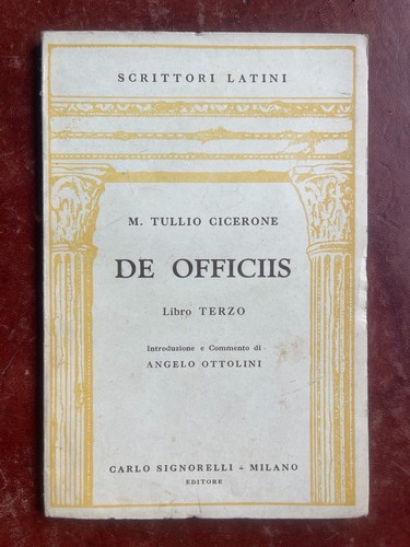 Cicerone officiis libro - officiis,