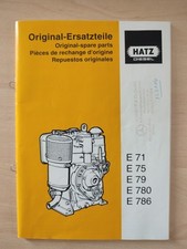 Motore Diesel Hatz E71 E75 E