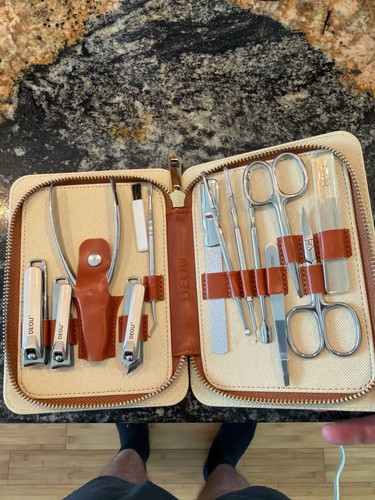 Deou kit set manicure - set, pedicure