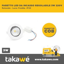 FARETTO SPOT ORIENTABILE DA