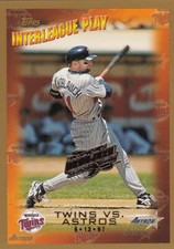 1998 Topps Inaugural Logos #270 Chuck Knoblauch Twins IL, set break, 5000 set