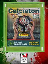 CALCIATORI FIGURINE PANINI 2017 18  BUSTINA FILM DEL CAMPIONATO 3° USCITA