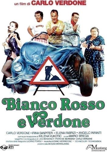 Dvd bianco rosso - rosso, verdone