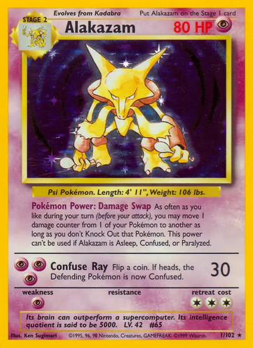 Alakazam 102 pokemon - alakazam,