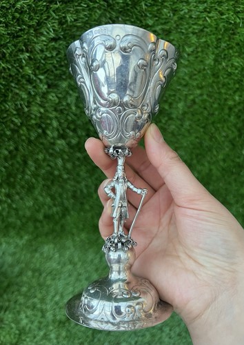 Raro antico calice argento - antico,