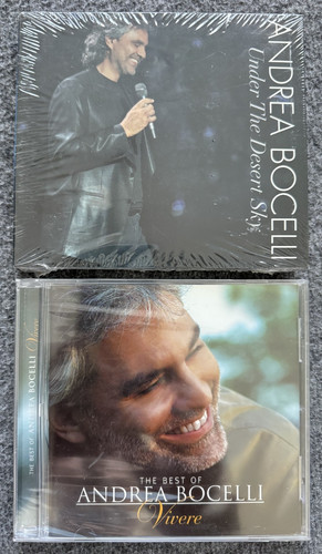 Lot andrea bocelli cds new - bocelli,