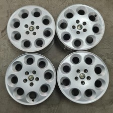 4 cerchi lega alfa romeo 166 lancia thesis r16 silver lt003522