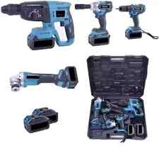 KIT 4 IN1 TASSELLATORE+TRAPANO IMPULSI +TRAPANO AVVITATORE BRUSHLESS+SMERIGL