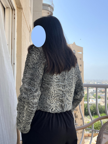 Giacca pelliccia crop - giacca,