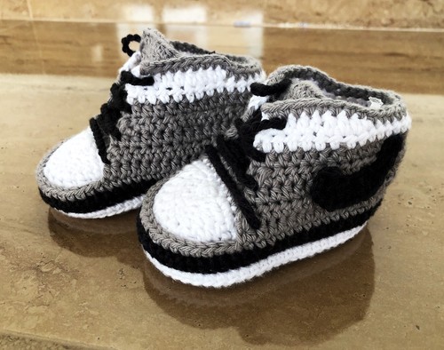 Scarpe all uncinetto bambino - all'uncinetto,