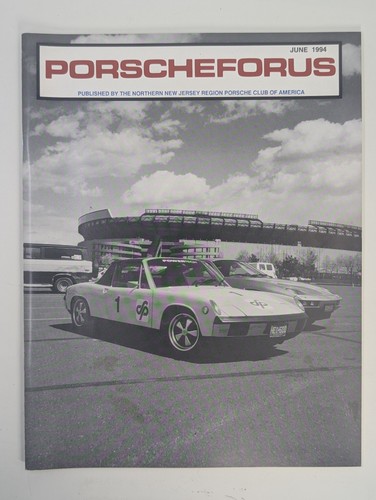 Vintage porsche club magazine - club,