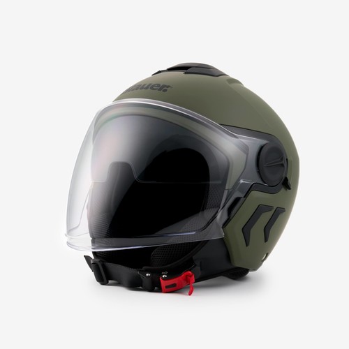 Casco blauer demi jet - blauer,