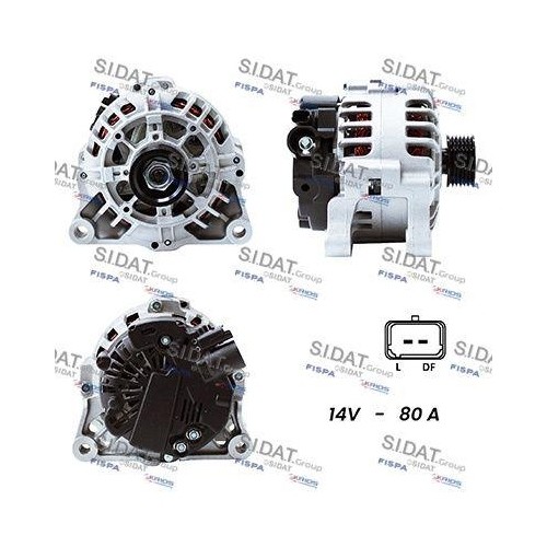 Alternatore sidat a12va0025a2 - alternatore,