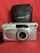 Olympus Superzoom 80G fotocamera punta e scatta pellicola 35mm funzionante testata 