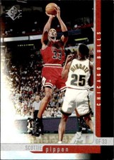 card NBA Scottie Pippen Upper Deck SP #13 1997