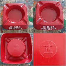 POSACENERE/PORTACENERE PUBBLICITARIO BIRRA MORETTI ORIGINALE VINTAGE COLLEZIONE 