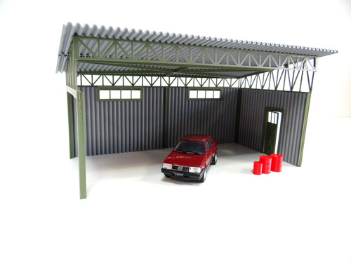 Capannone metallo garage - metallo,