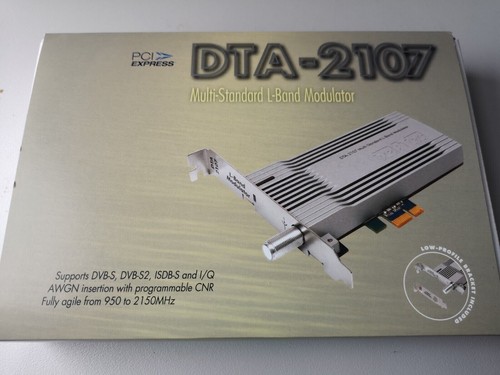 Dektec dta 2107 - dektec, dvb-s